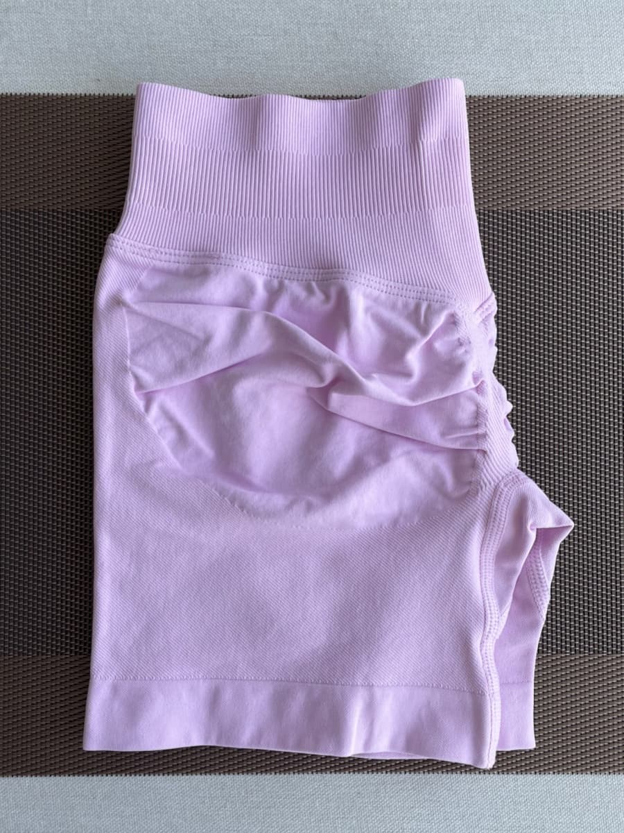 TKITK Workout Gym Shorts Women Scrunch Butt Lifting Seamless High Waist Yoga Booty Shorts for Women