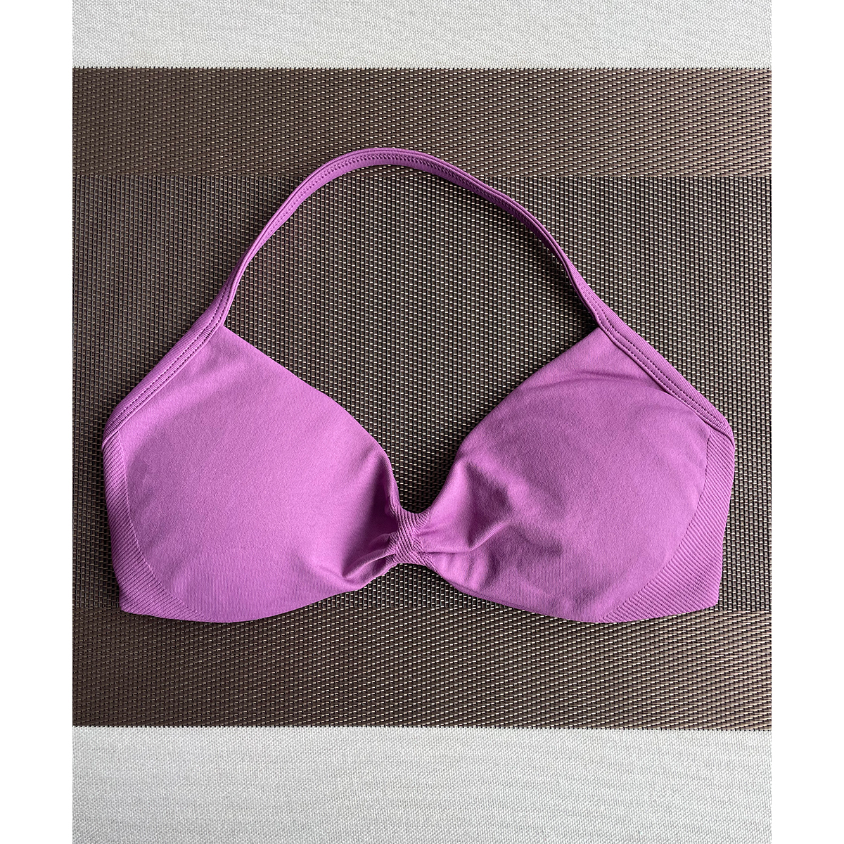 TKITK Sports Bra Seamless Spandex Woman Fitness Elastic Breathable Breast Enhancement Leisure Sports Underwear