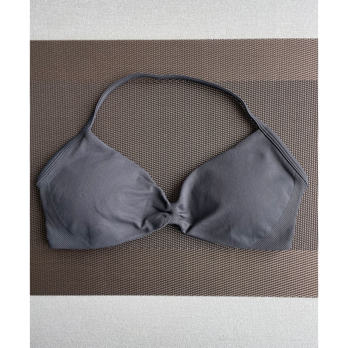 TKITK Sports Bra Seamless Spandex Woman Fitness Elastic Breathable Breast Enhancement Leisure Sports Underwear