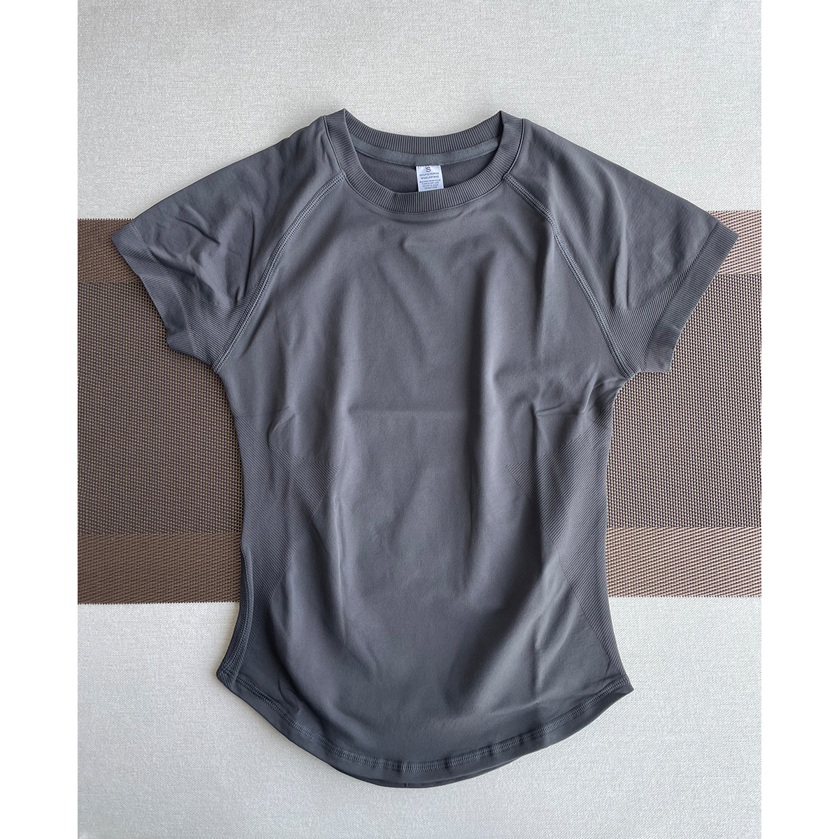 TKITK Yoga Sport Shirt Blouses Pilates Crop Top Fitness Women's Long Sleeve T-shirt Tees Sweatshirt Sportswear Gym Yoga Clothes