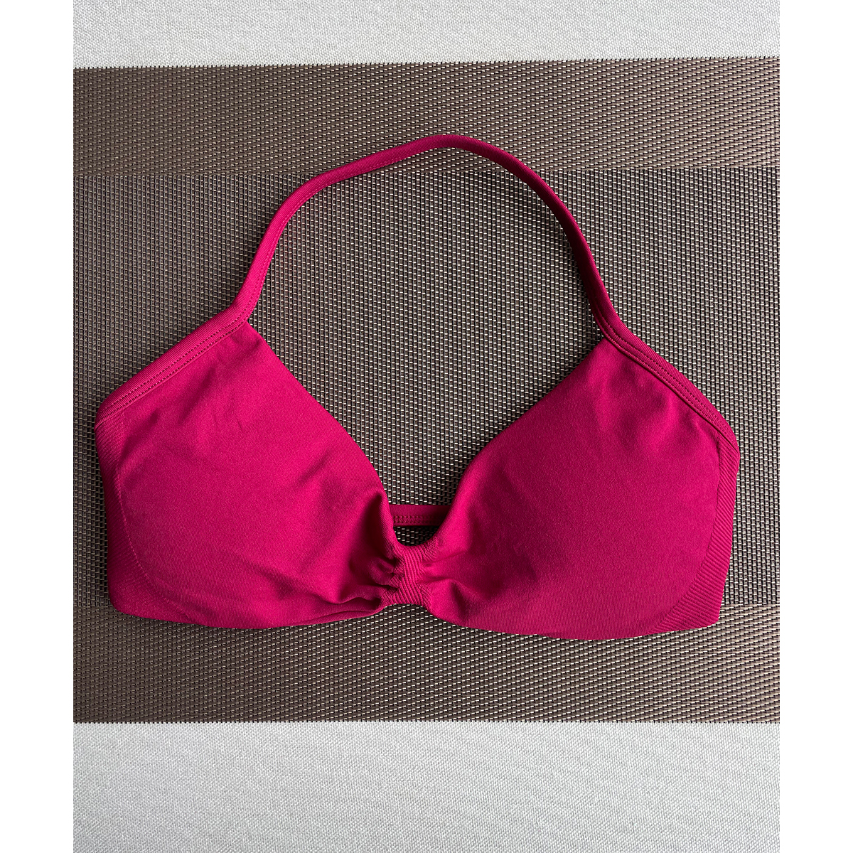 TKITK Sports Bra Seamless Spandex Woman Fitness Elastic Breathable Breast Enhancement Leisure Sports Underwear