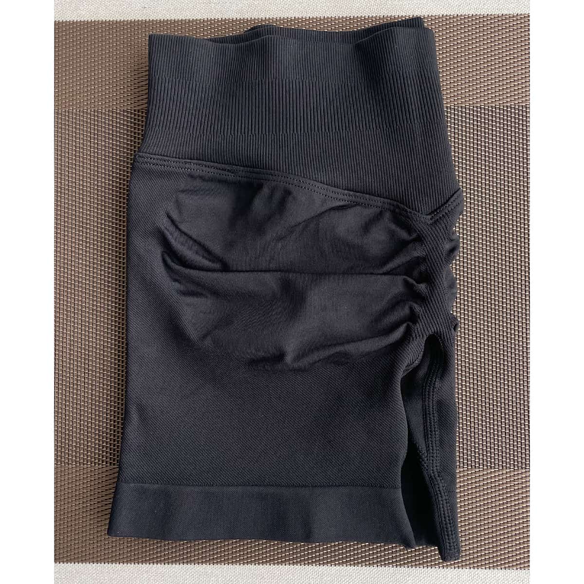 TKITK Workout Gym Shorts Women Scrunch Butt Lifting Seamless High Waist Yoga Booty Shorts for Women