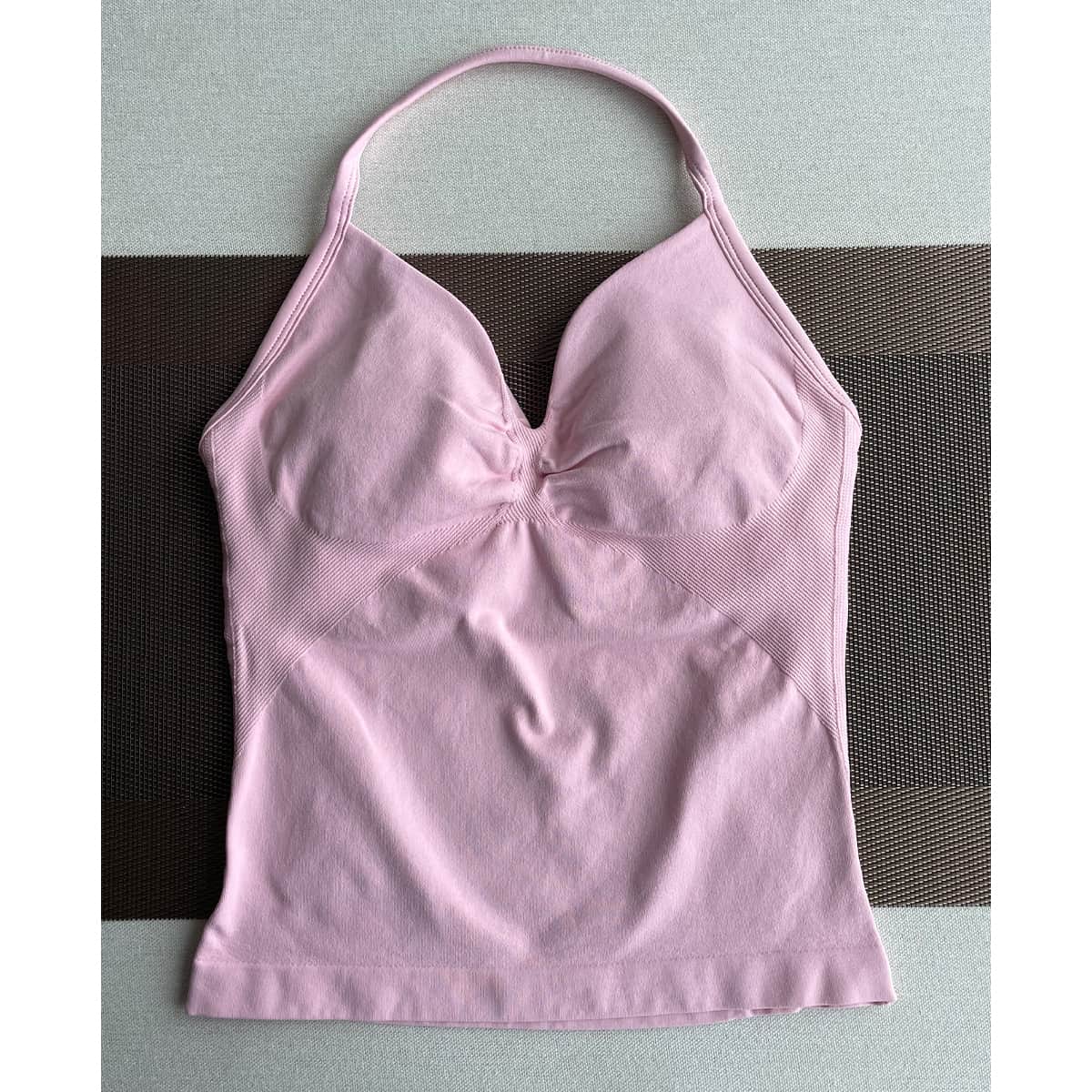 TKITK Yoga vest Sports Bra Women Halter Top High Support Push-up Open Back Gym wear Fitness Yoga Workout underwear
