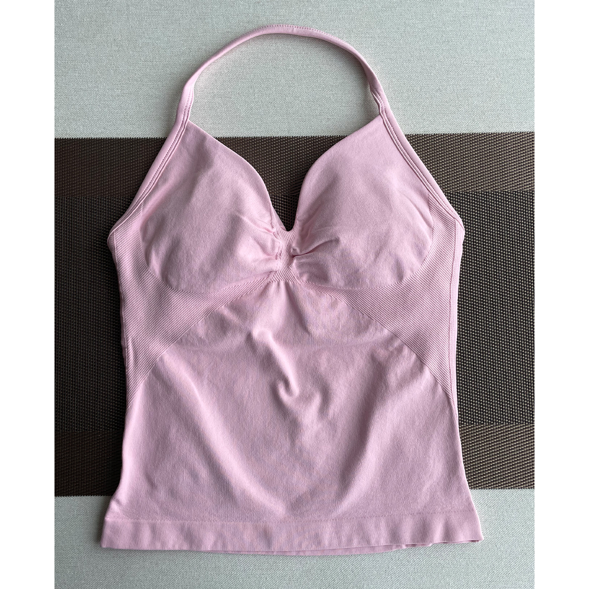 TKITK Yoga vest Sports Bra Women Halter Top High Support Push-up Open Back Gym wear Fitness Yoga Workout underwear