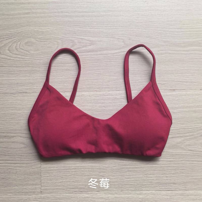TKITK Women’s 2026 U-Strap Yoga Sports Bra, Medium Support Gym Workout Fitness Crop Top