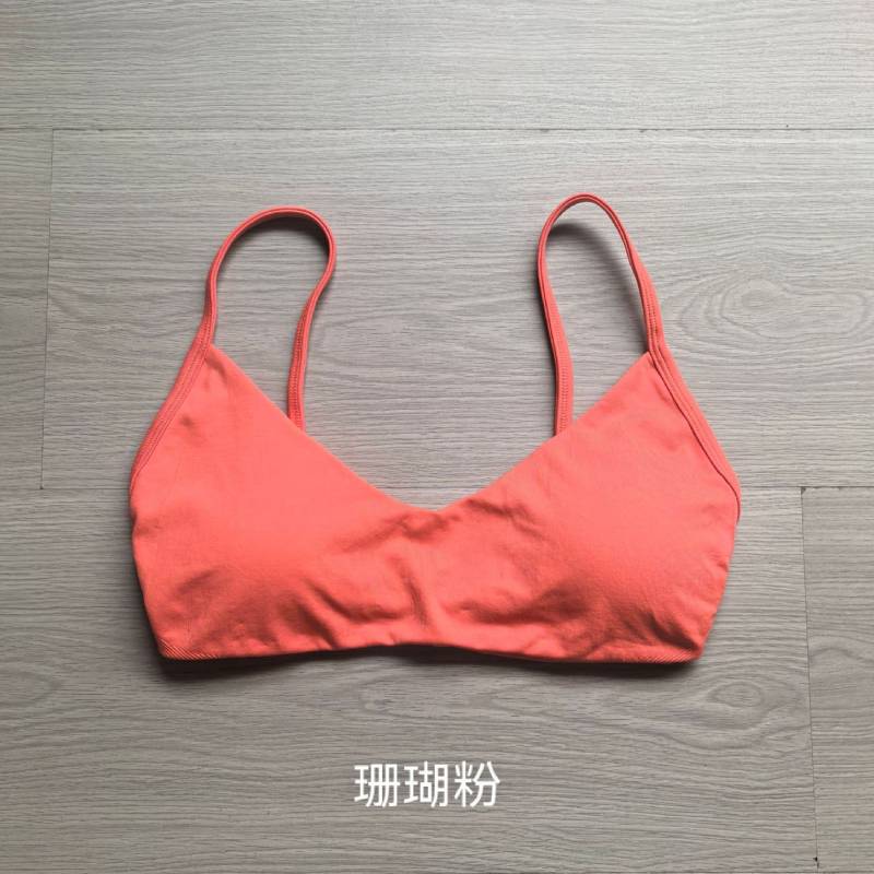 TKITK Women’s 2026 U-Strap Yoga Sports Bra, Medium Support Gym Workout Fitness Crop Top