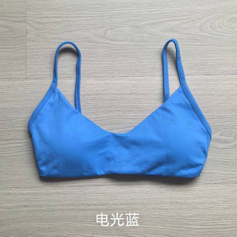 TKITK Women’s 2026 U-Strap Yoga Sports Bra, Medium Support Gym Workout Fitness Crop Top