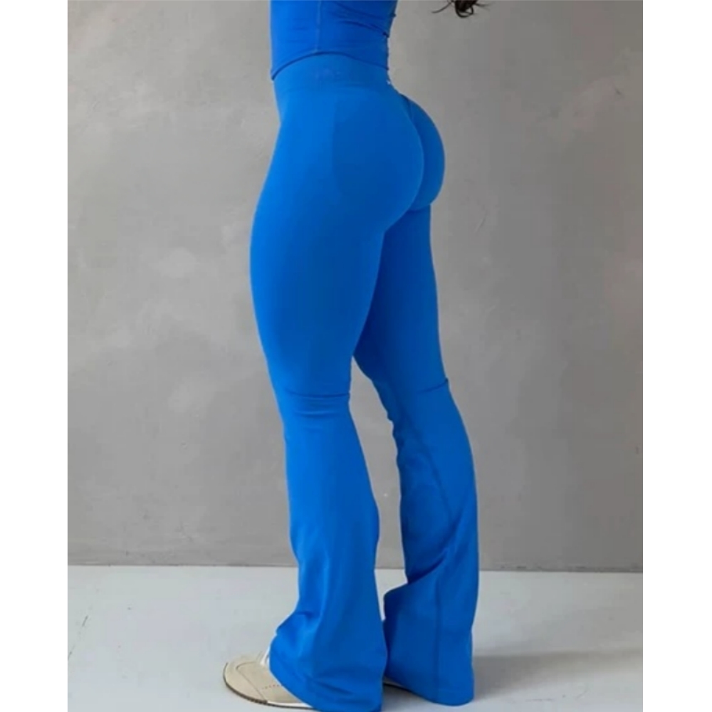 TKITK Womens leggings yoga pants bell-bottoms  flared trousers seamless Gym sports cyclings pants for women