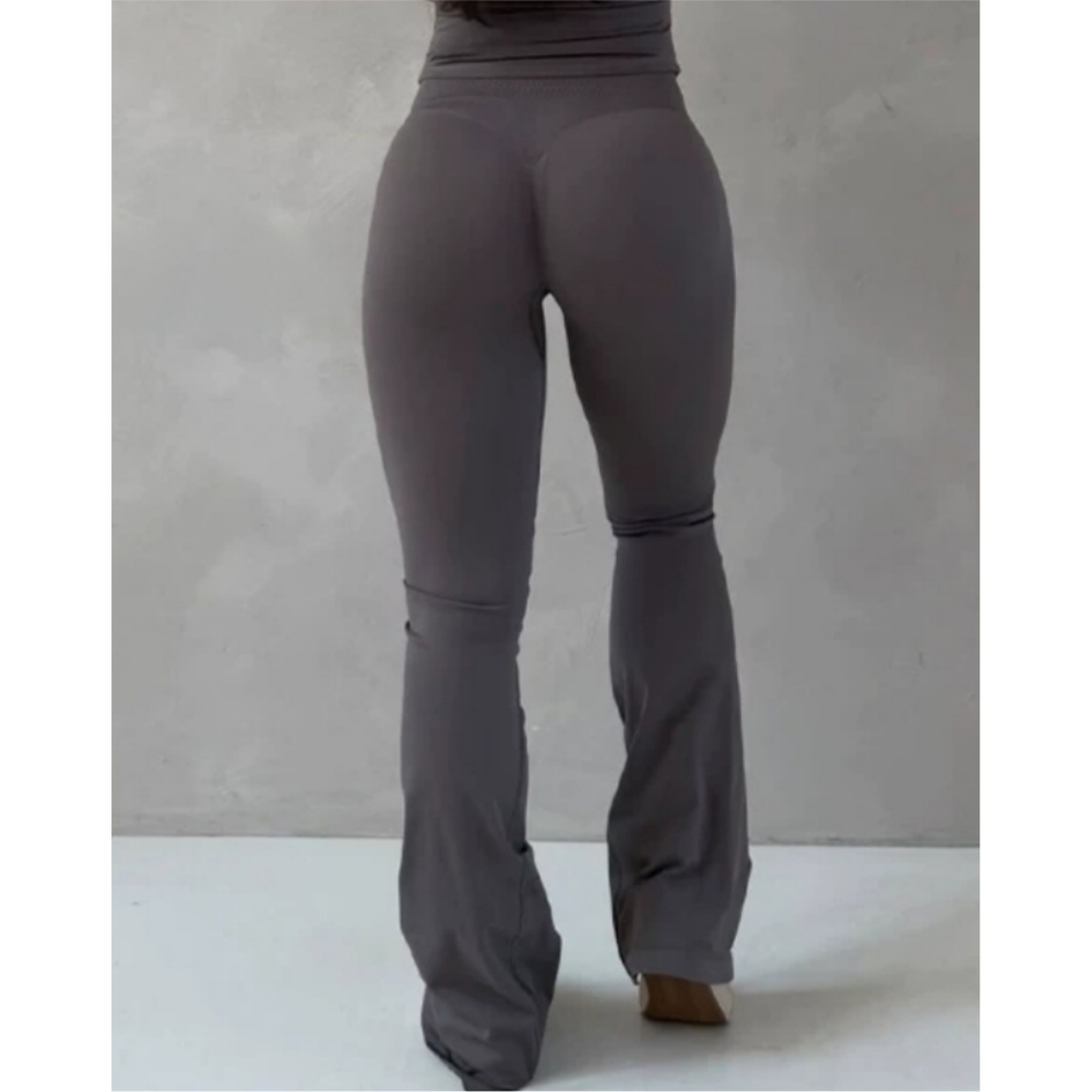 TKITK Womens leggings yoga pants bell-bottoms  flared trousers seamless Gym sports cyclings pants for women