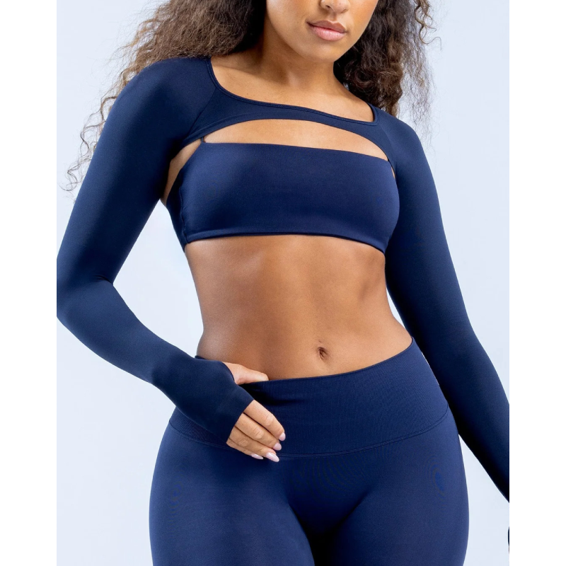 TKITK Women Shawl Bra 2 Piece Outfit Yoga Workout Fitness 2Pcs Tops Athletic Sports Activewear Tops
