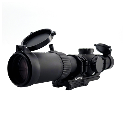 Techhunters 1-6x24 Second Focal Plane LPVO 30mm Rifle Scope Waterproof Fog-Proof Rugged Tactical Hunting  