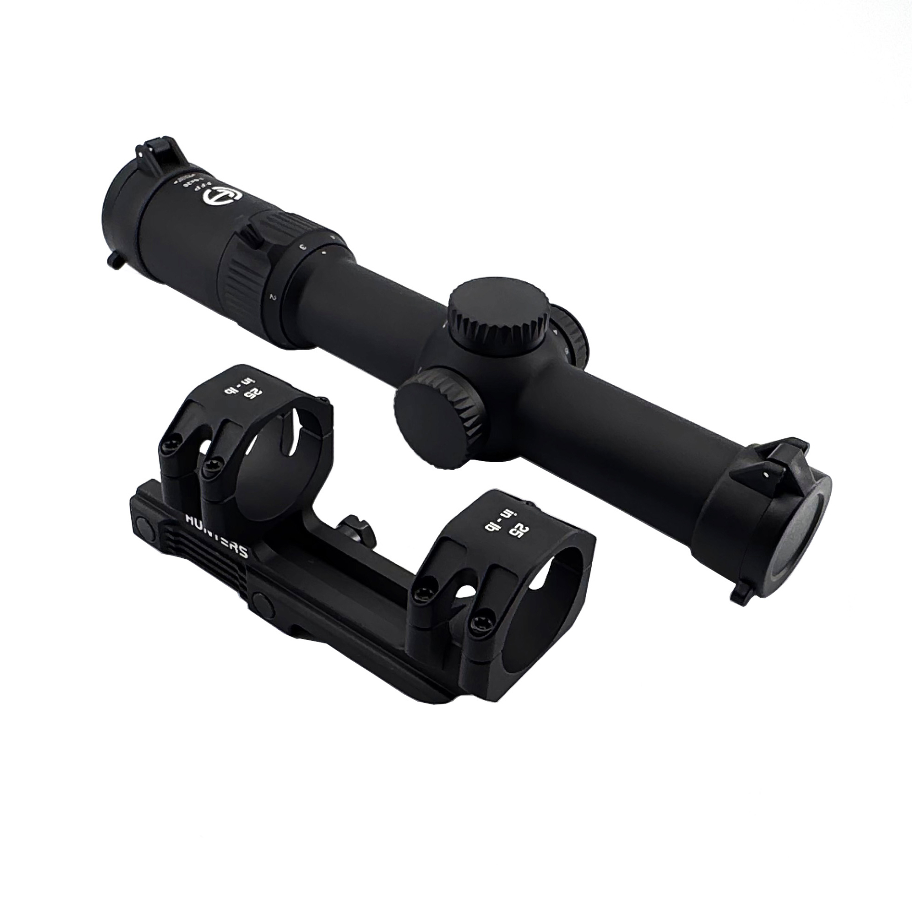 Techhunters 1-6x24 Second Focal Plane LPVO 30mm Rifle Scope Waterproof Fog-Proof Rugged Tactical Hunting  