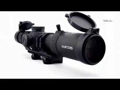 Techhunters 1-6x24 Second Focal Plane LPVO 30mm Rifle Scope Waterproof Fog-Proof Rugged Tactical Hunting  