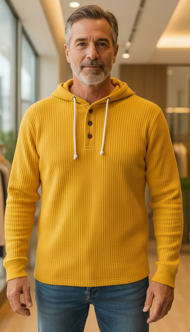 NEW🔥 Men's Knit Ribbed Sweater Jacket