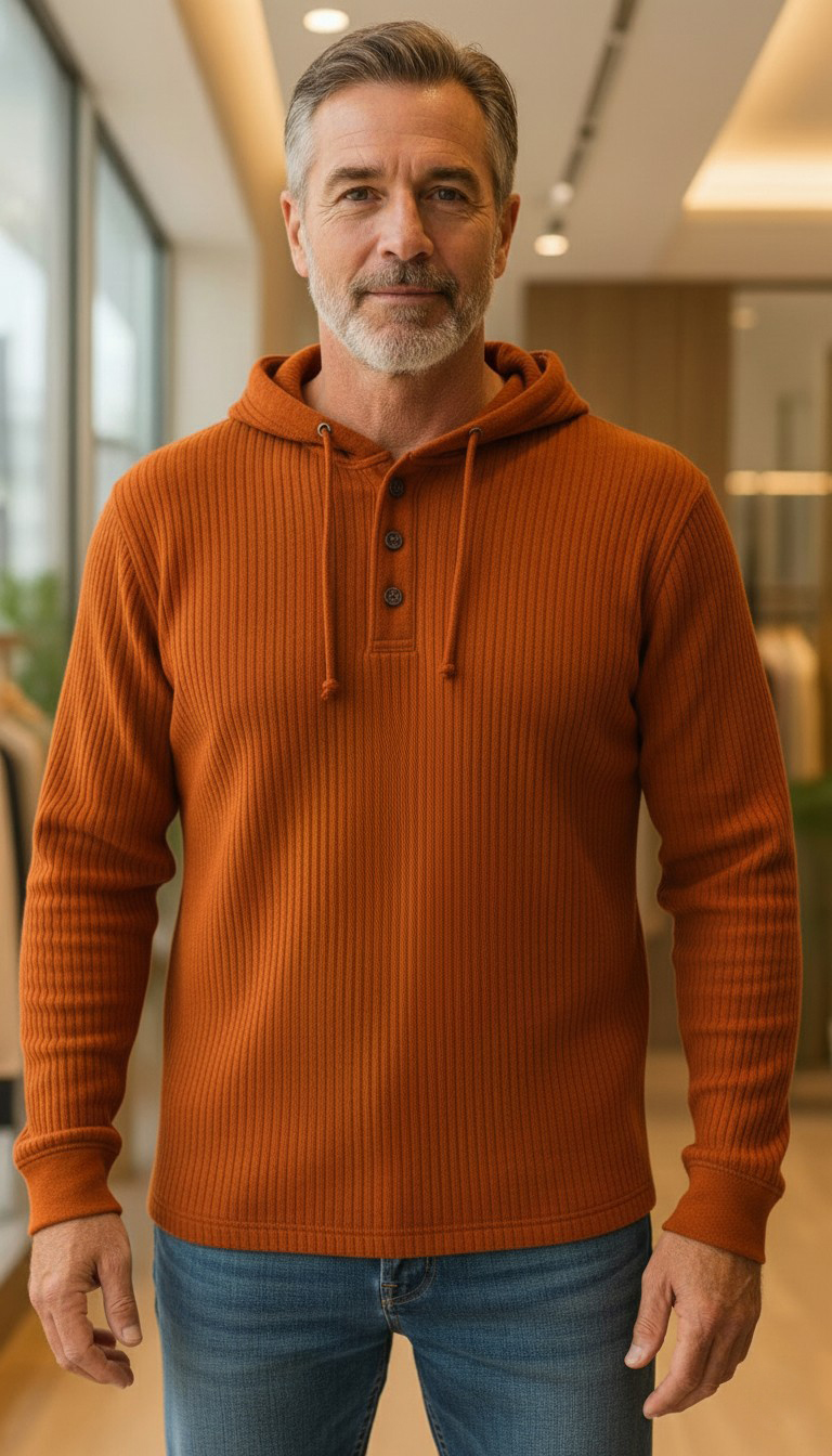 NEW🔥 Men's Knit Ribbed Sweater Jacket