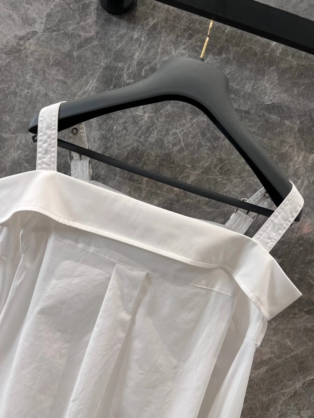 DIO25SS White One Shoulder Blouse