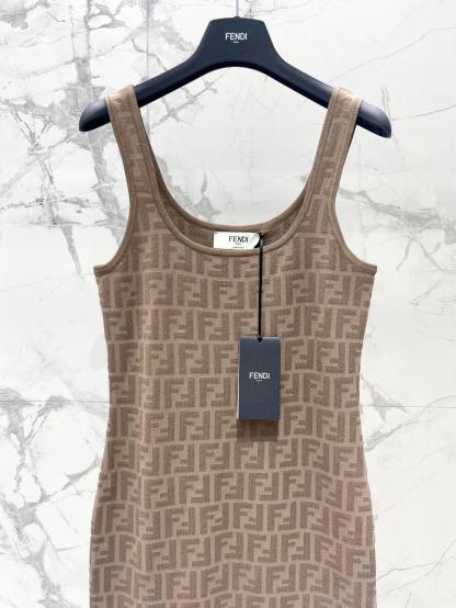 Fedi Knit Collection Halter Dress