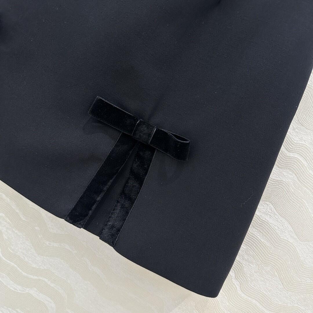 PRD Bow Split Half Skirt