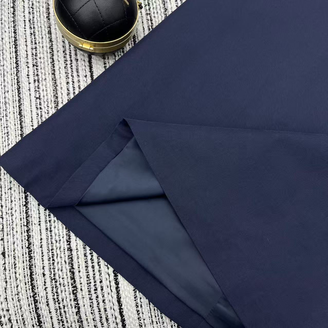 Miu New Plaid Lapel Sleeveless Dress