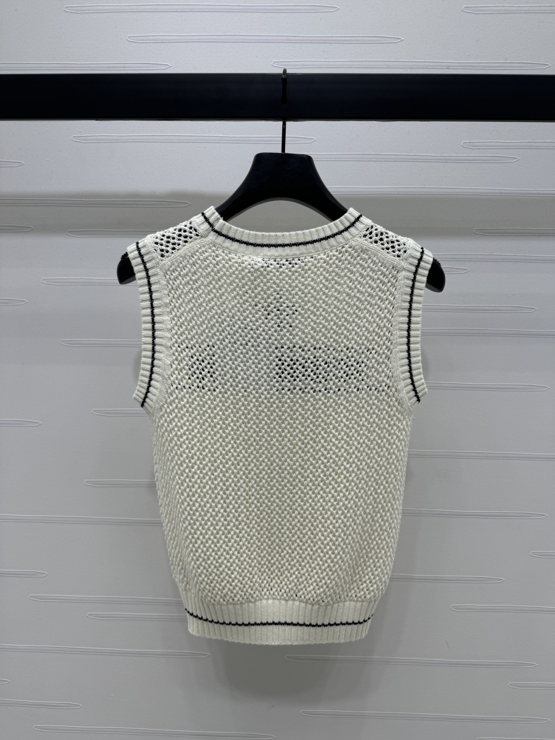 DIO25SS Colour Block Knit Tank Top