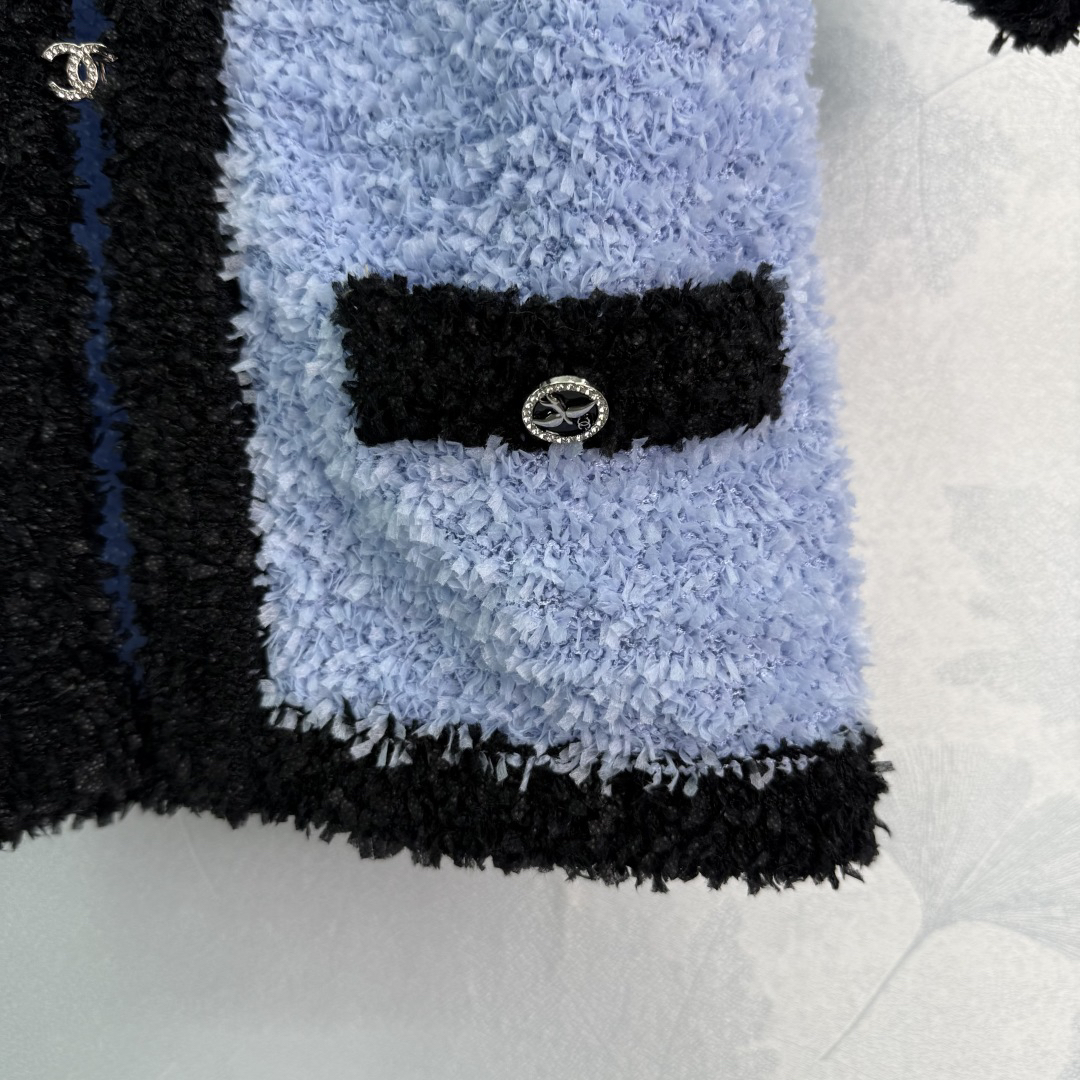 CHANE25SS chambray cardigan jacket