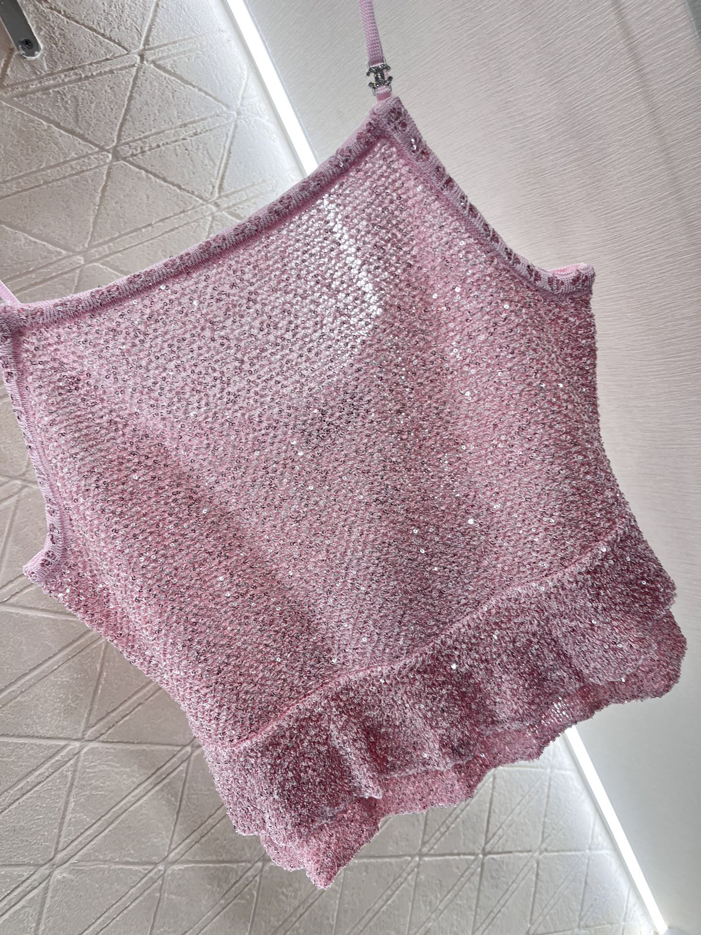 CHANE25SS Ruffled Suspenders