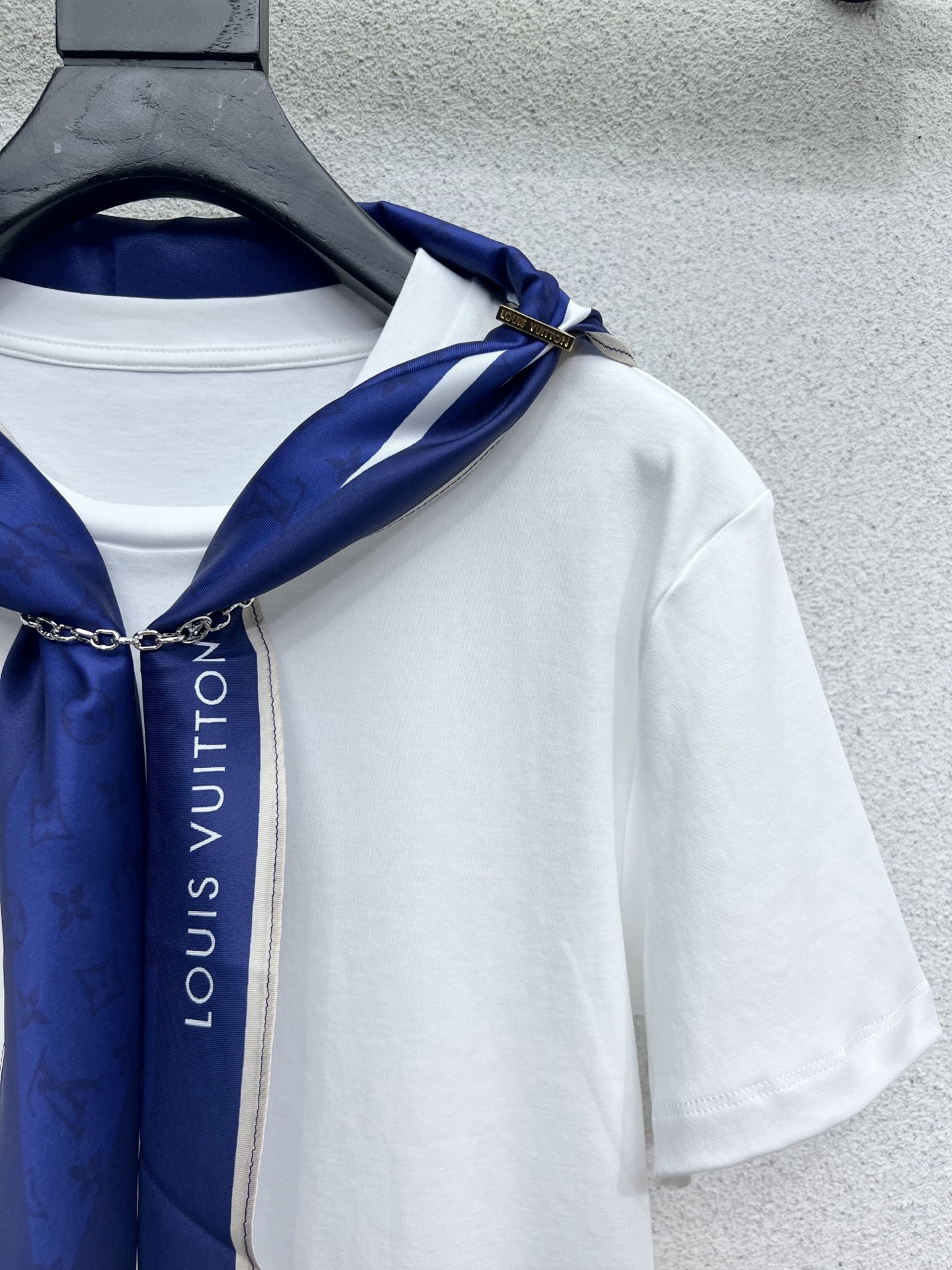 Louis Vuit25SS White Short Sleeve T-Shirt