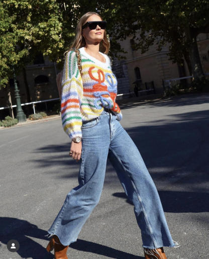 LOE Rainbow Seahorse Sweater