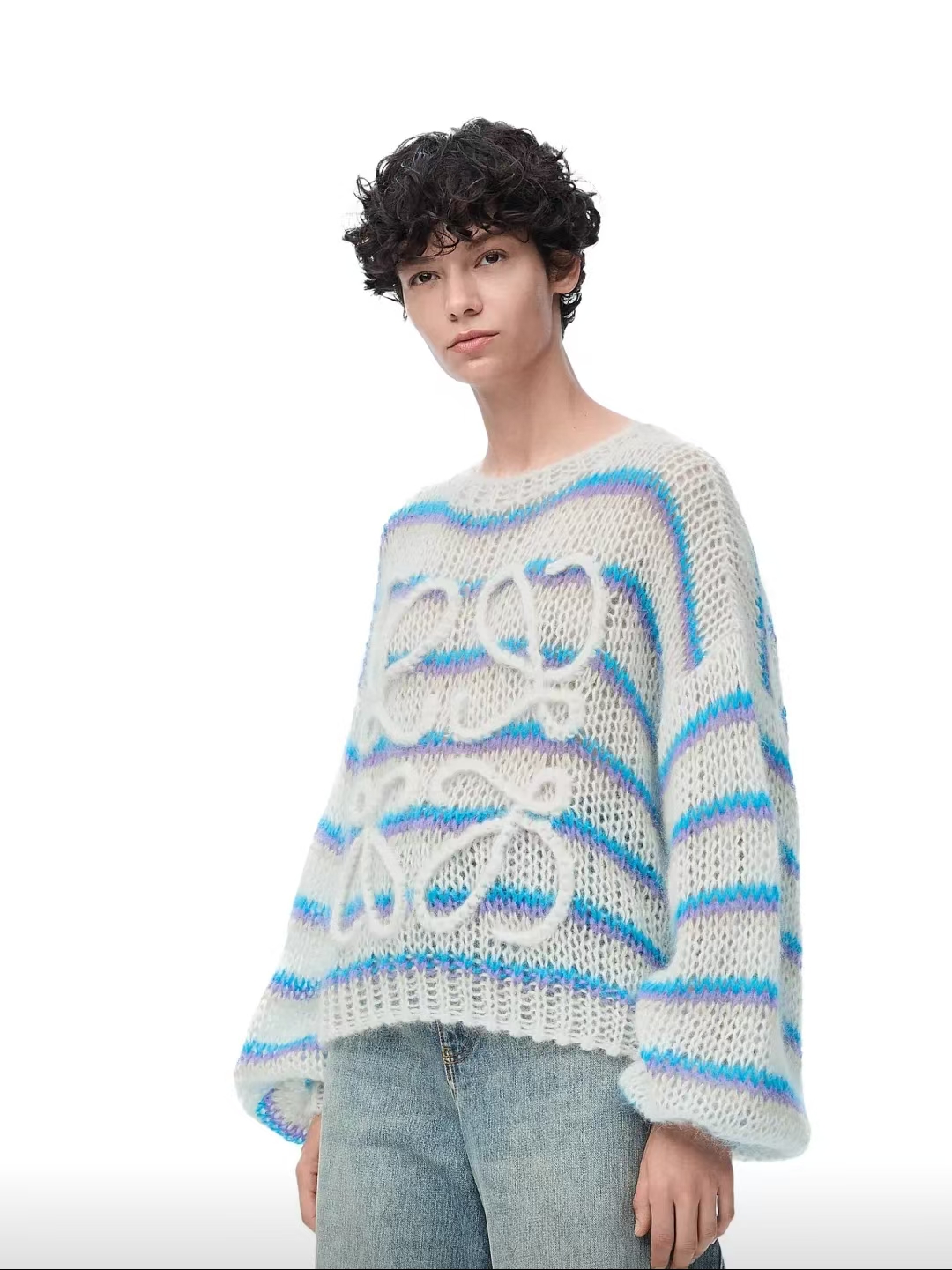 LOE Gradient Mohair Sweater – VEROLLI