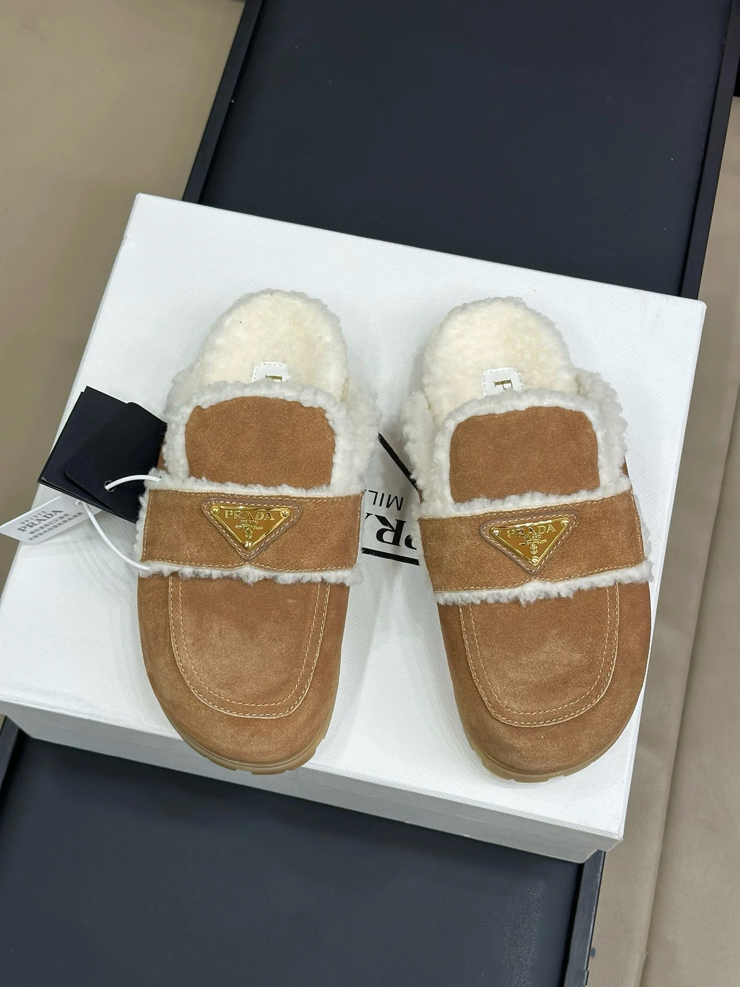 PRA Mule Fleece Slippers