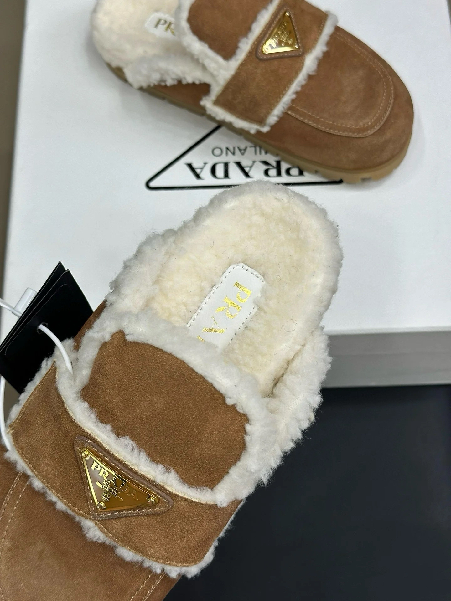 PRA Mule Fleece Slippers