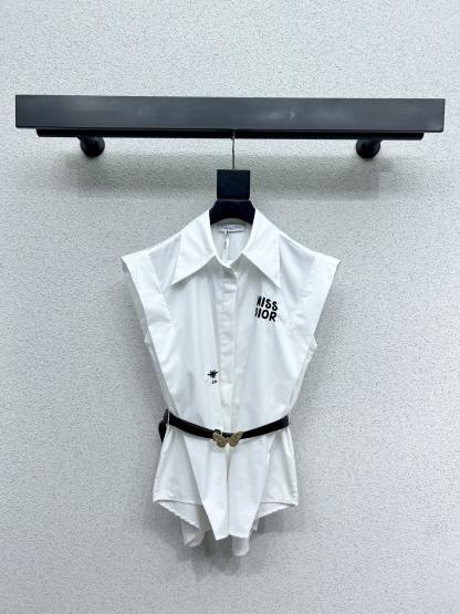 DIO25SS White Shirt with Belt
