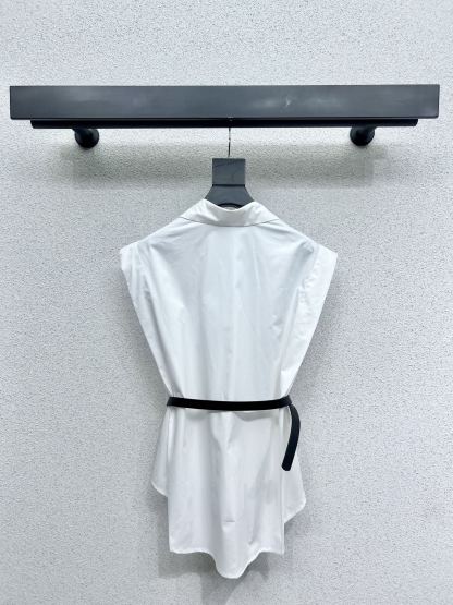 DIO25SS White Shirt with Belt