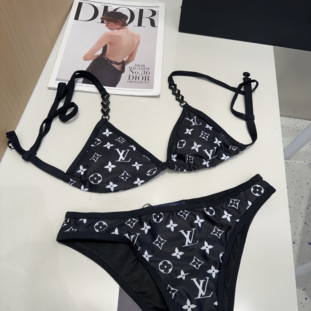 LU Printed Logo Swimsuit