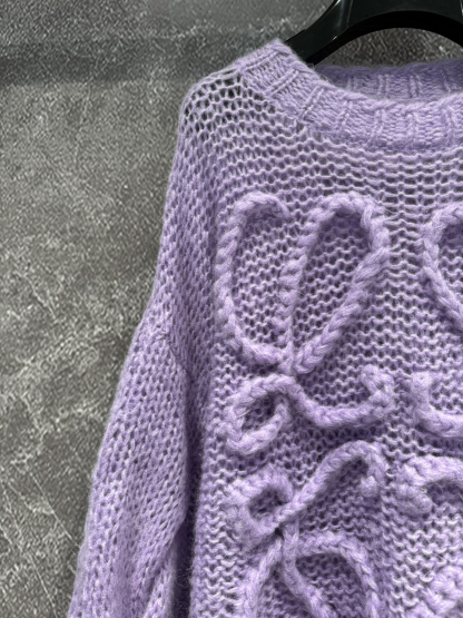 LOE Loose Contour Seahorse Sweater