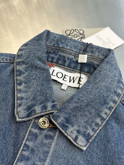 LEW 2025SS Elbow logo denim jacket