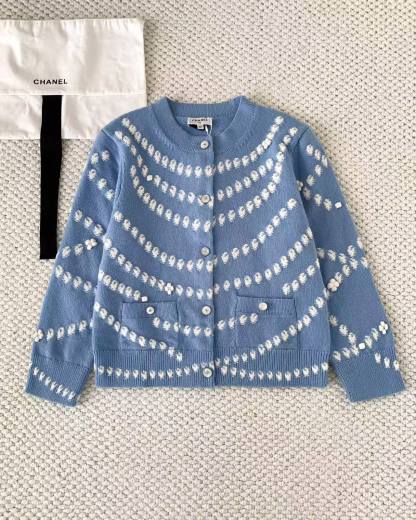 CC 25SS Pearl knitted cardigan