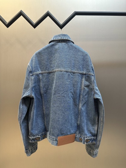 LEW 2025SS Elbow logo denim jacket