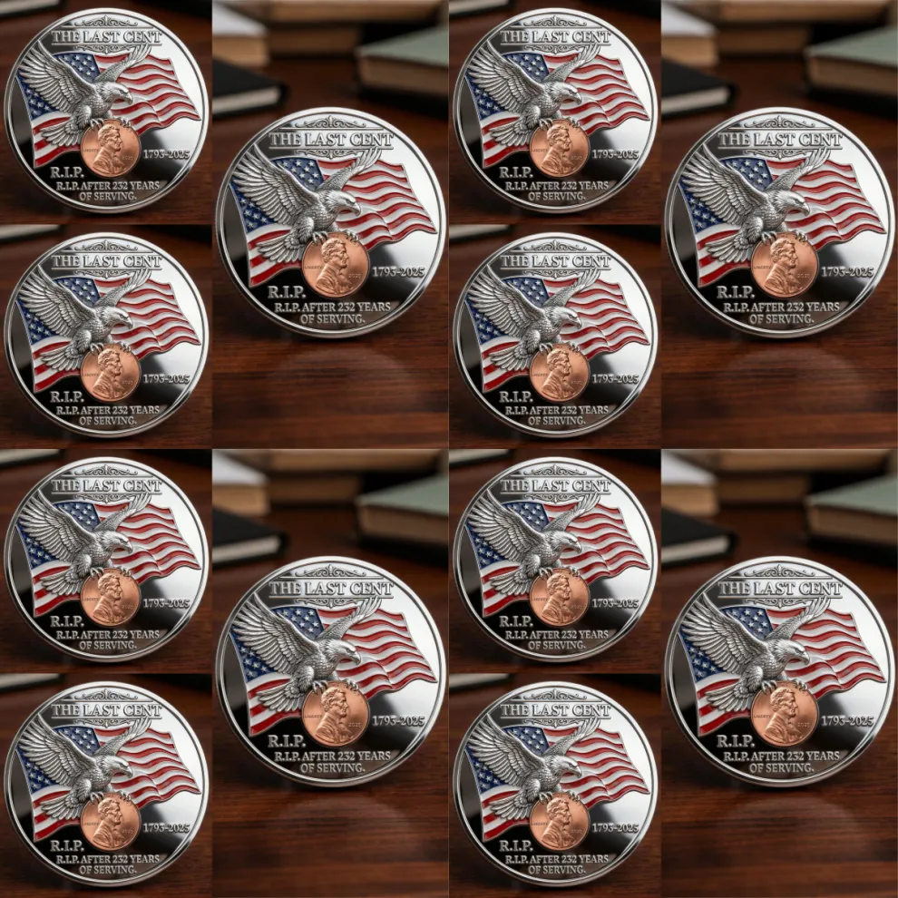 🏆Flash Sale 60% OFF - The Last Cent Commemorative Coin - Smooth version