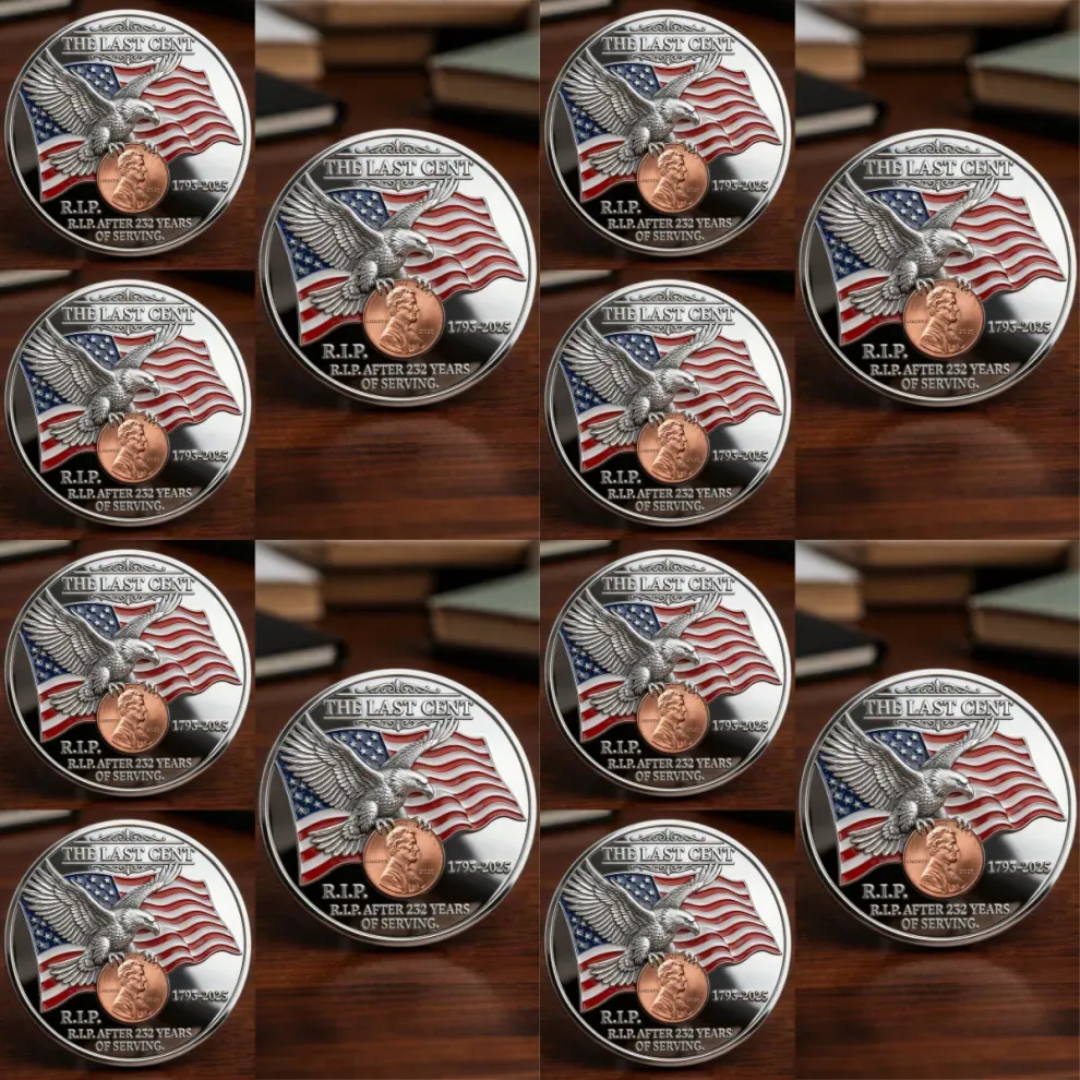 🏆Flash Sale 60% OFF - The Last Cent Commemorative Coin - Smooth version
