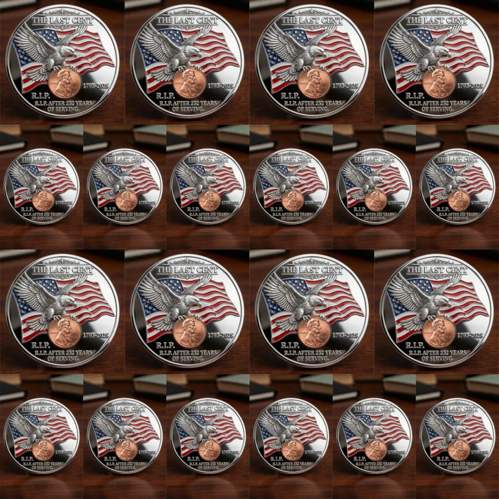 🏆Flash Sale 60% OFF - The Last Cent Commemorative Coin - Smooth version
