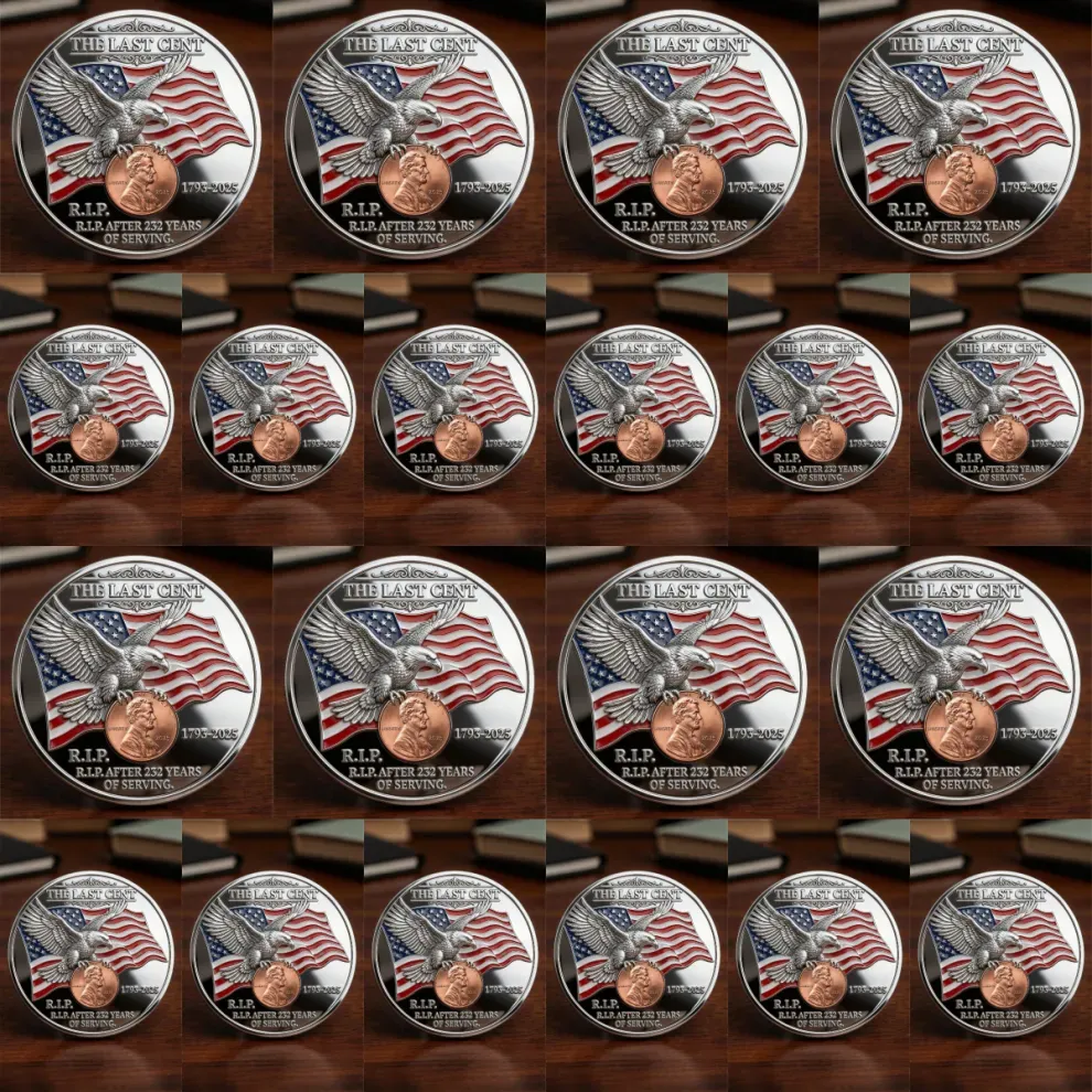 🏆Flash Sale 60% OFF - The Last Cent Commemorative Coin - Smooth version