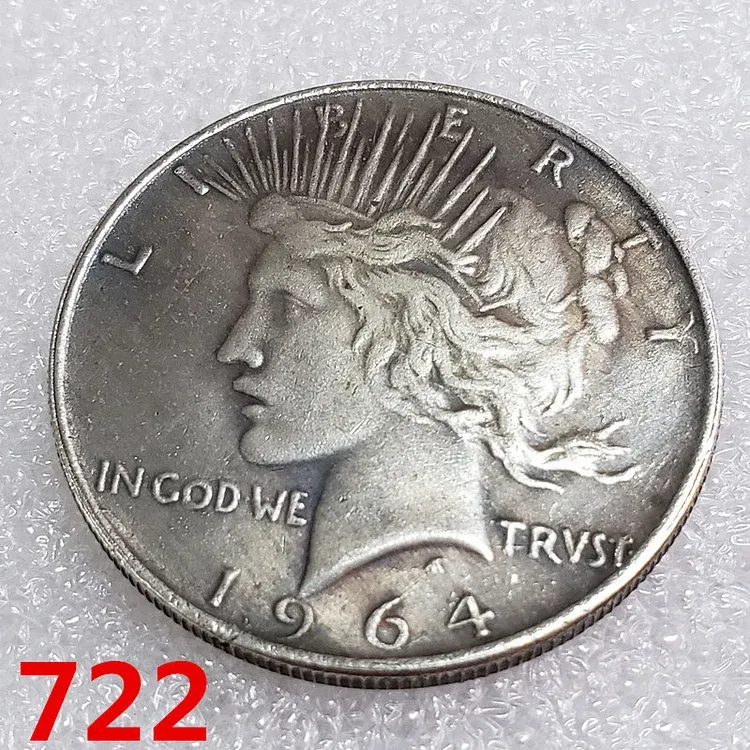 The Complete Collection of  Peace Silver Dollar 12Pcs