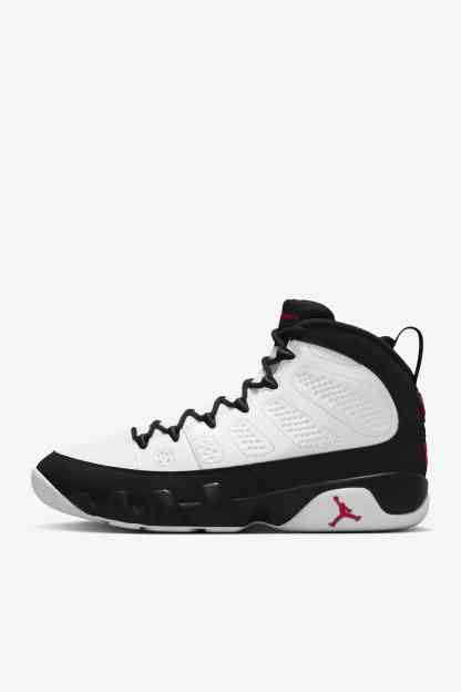 Air Jordan 9 Retro OG - Λευκό/Μαύρο/True Red - 2