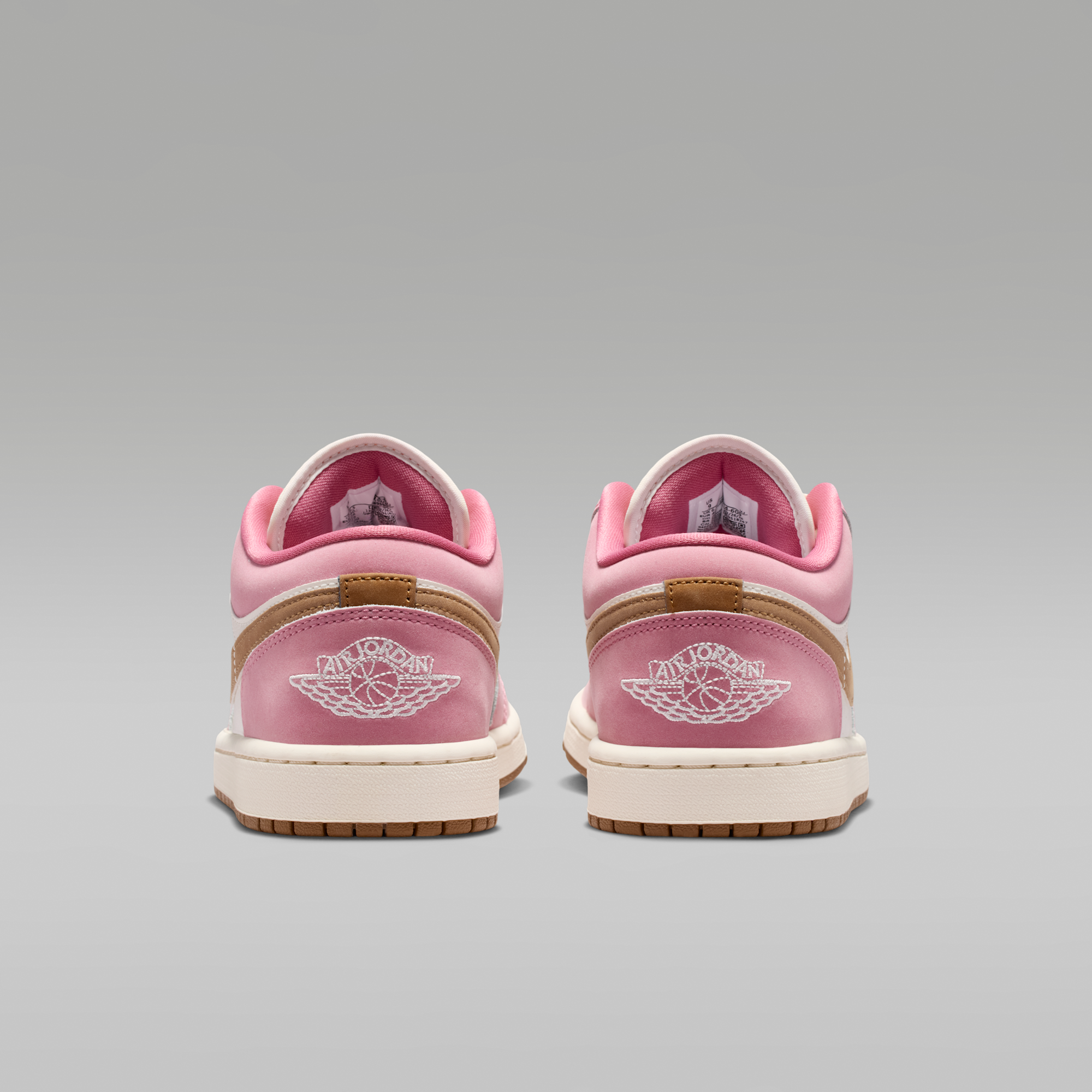 Air Jordan 1 Low - Desert Berry/Light British Tan/Chalk/Sail - 6