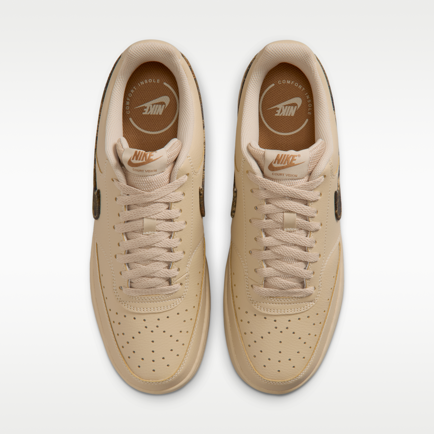 Nike Court Vision SE - Rattan/Rocky Tan/Mink Brown - 4