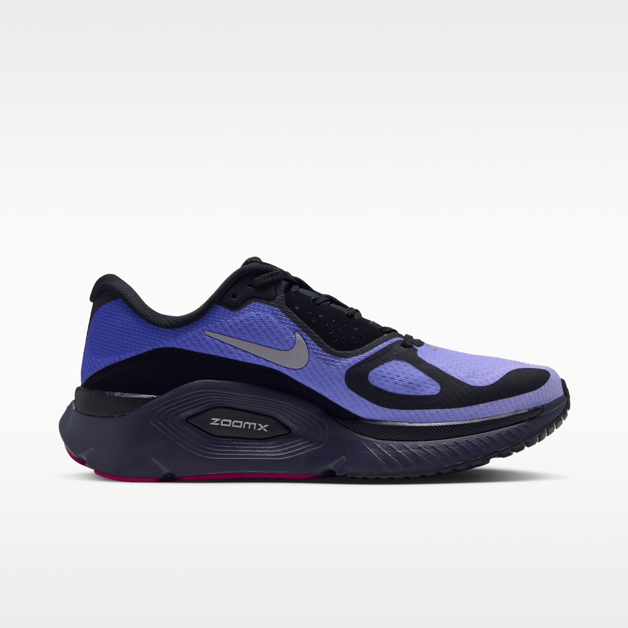 Nike Structure Plus - Μαύρο/Persian Violet/Purple Pulse/Metallic Silver - 3