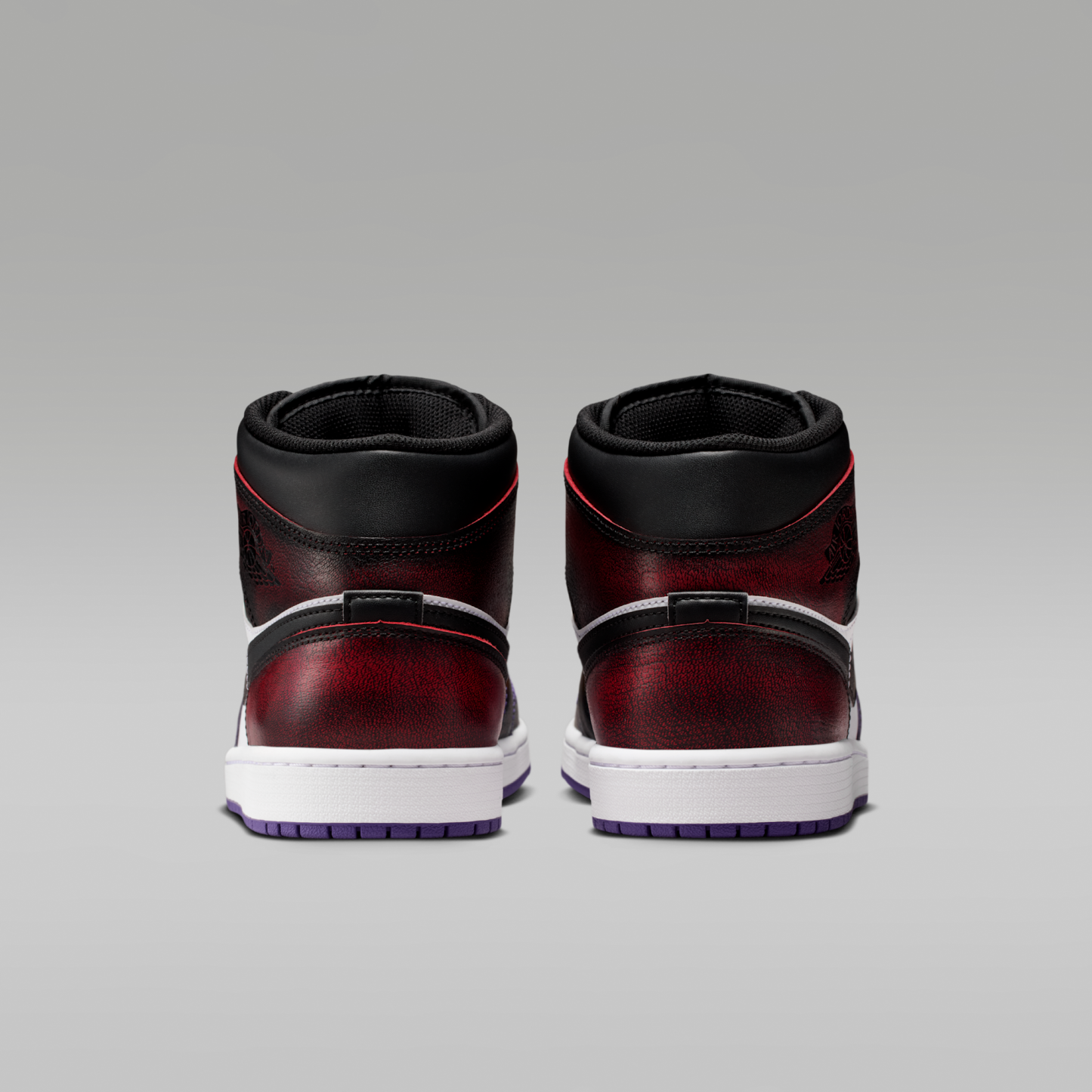 Air Jordan 1 Mid SE - True Red/Λευκό/Court Purple/Μαύρο - 6