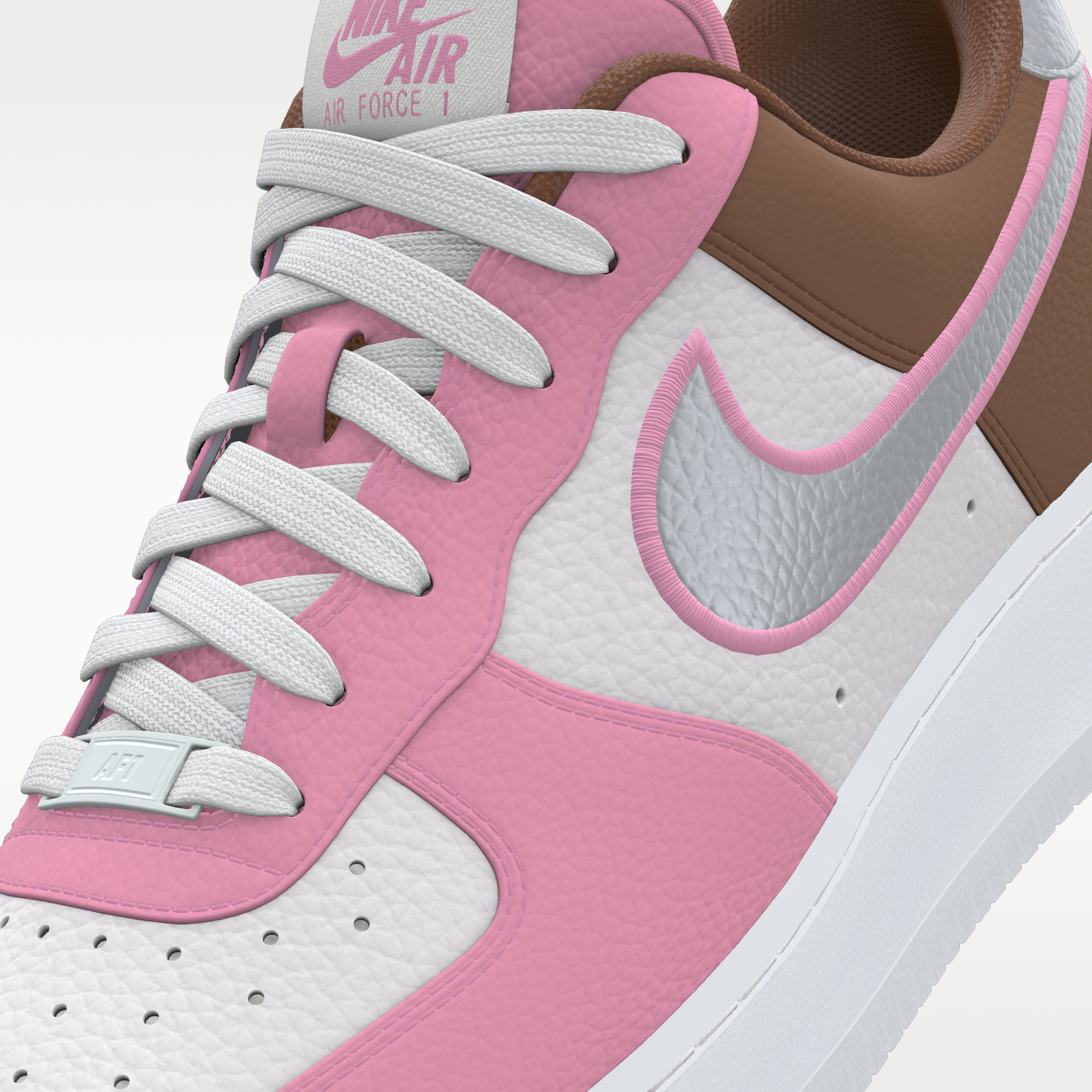 Nike Air Force 1 By You - Πολύχρωμο/Πολύχρωμο (7619525595) - 7