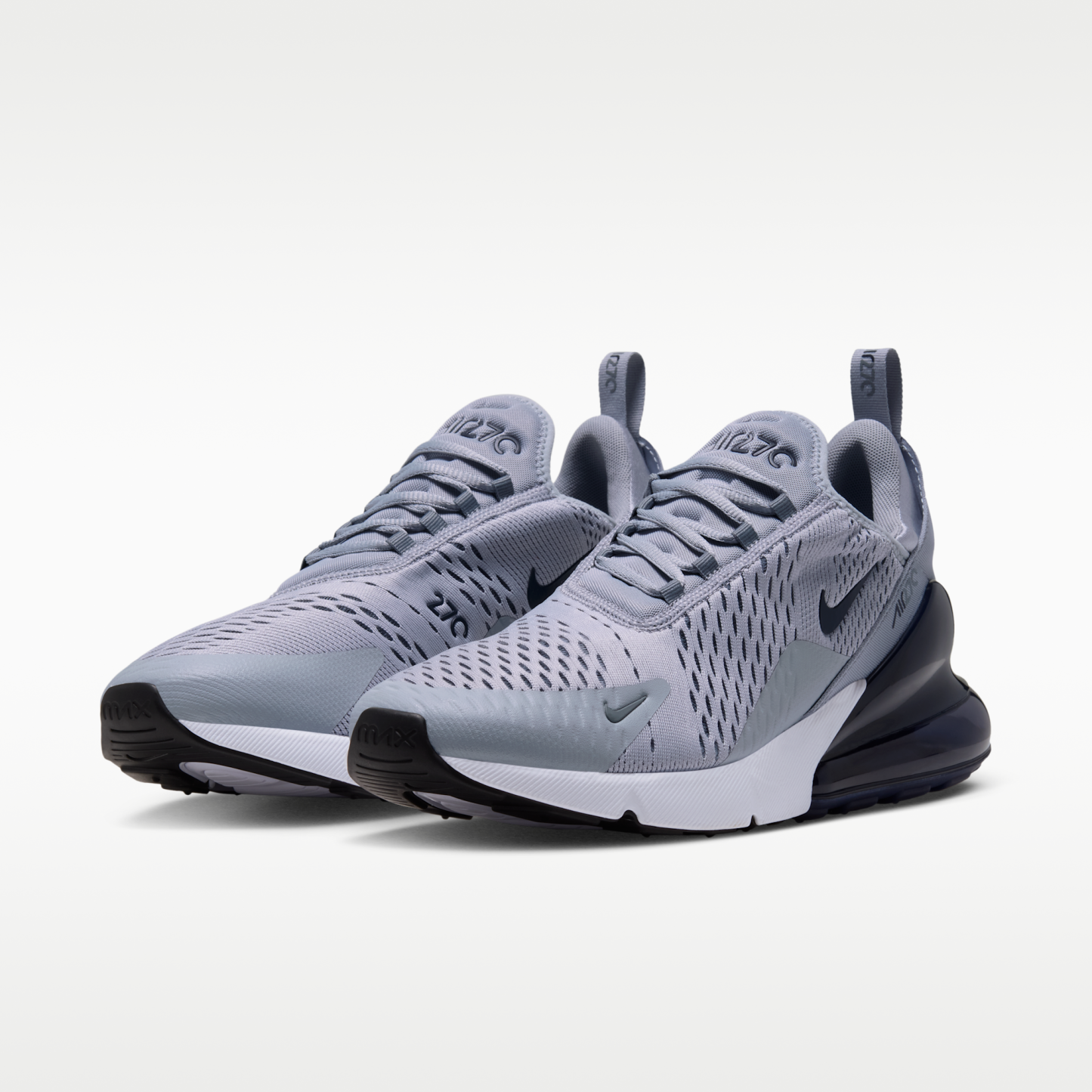 Nike Air Max 270 - Wolf Grey/Cool Grey/Λευκό/Obsidian - 5